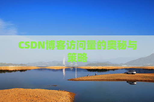CSDN博客访问量的奥秘与策略 CSDN博客访问量的奥秘与策略